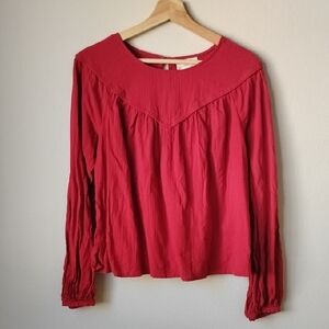 Universal Thread Women's Crimson Blouse